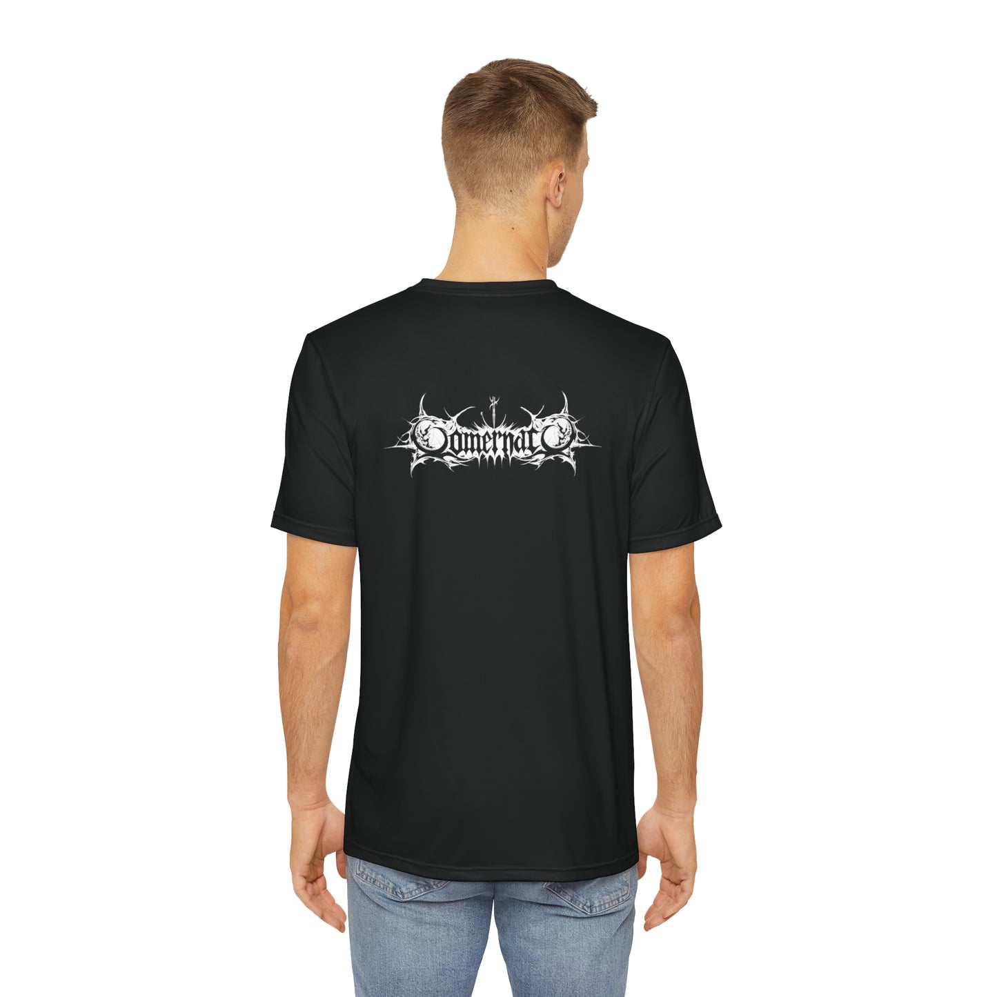 Men's Polyester Tee PUT AWAY YOUR HALO